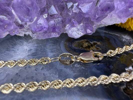 14 karaat gouden armband