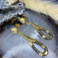 14 karaat gouden victoriaanse oorbellen