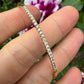 18 karaat gouden bangle met diamanten