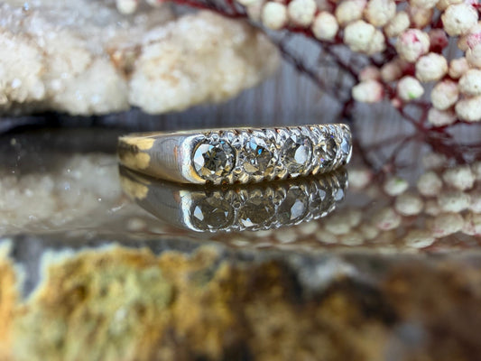9 karaat diamanten ring
