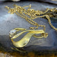 8 karaat ketting met diamant hanger