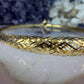 18 karaat gouden spiraal armband