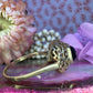 14 karaat gouden ring met granaat