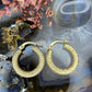 14 karaat gouden hoops