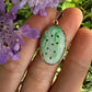 9 karaat jade hanger