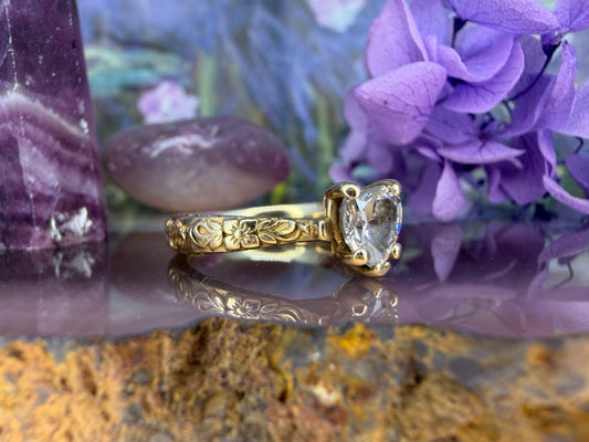 9 karaat verlovingsring