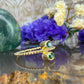 14 karaat gouden ring met smaragd