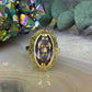 14 karaat gouden korund ring
