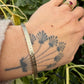 8 karaat bewerkte bangle