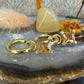 14 karaat gouden hoops met bedels