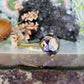 14 karaat gouden korund ring