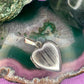 Zilveren medaillon locket