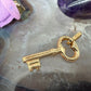 18 karaat gouden sleutel hanger