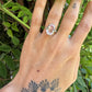 14 karaat gouden saffier ring