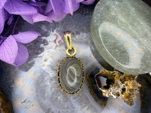 14 karaat gouden Botswana hanger