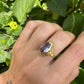 14 karaat gouden korund ring
