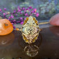 12 karaat rose- en geelgouden ring