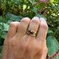 14 karaat gouden carneool ring