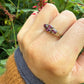 9 karaat ring met roze toermalijn