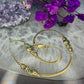 18 karaat gouden smaragd armband