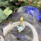 18 karaat gouden spinel hanger