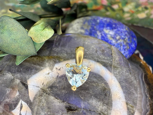 18 karaat gouden spinel hanger