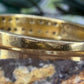 14 karaat gouden diamanten ring