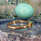 14 karaat gouden smaragd ring