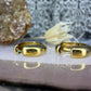 8 karaat chunky hoops