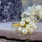 14 karaat gouden parel ring