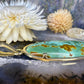14 karaat gouden turkoois hanger