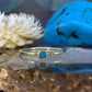14 karaat gouden ring met turkoois