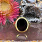 14 karaat gouden onyx zegelring