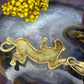 8 karaat panter hanger