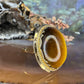 14 karaat gouden tijgeroog ring