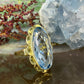 14 karaat gouden topaas ring
