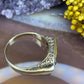 9 karaat spinel ring