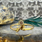 14 karaat gouden ring met diamant