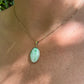 9 karaat jade hanger