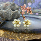 14 karaat gouden parel oorknoppen