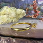 14 karaat gouden zirkonia ring