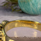 14 karaat gouden spinel ring