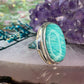Zilveren turkoois ring