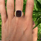 14 karaat gouden topaas ring