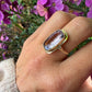 14 karaat gouden amethist ring