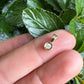 14 karaat gouden diamant hangertje