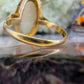 14 karaat gouden opaal ring