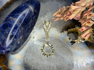 14 karaat gouden Edwardiaanse hanger