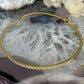 18 karaat gouden bangle met diamanten