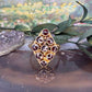 14 karaat gouden granaat ring